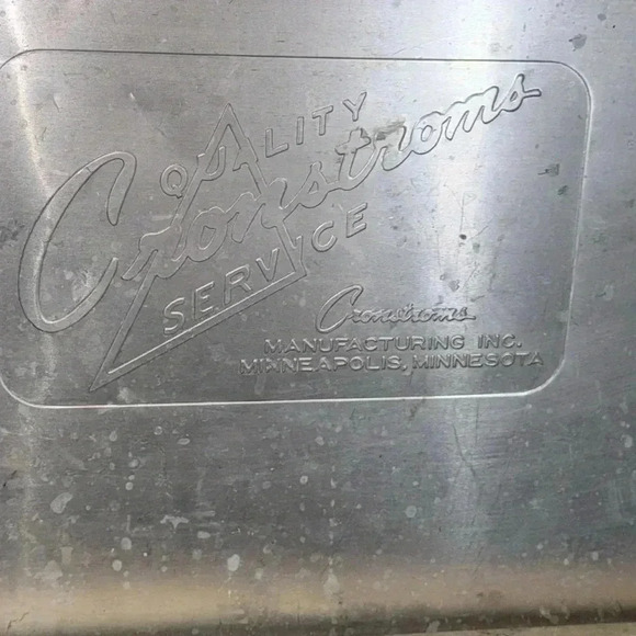 VINTAGE 1950’s ICONIC Cronstroms Pepsi Cola Logo Cooler Aluminum Ice Box Chest - Picture 7 of 16